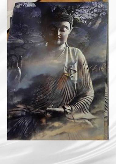Meditating Buddha Card and Envelope